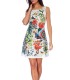 vestido tunica estampado verano etnico floral 101 idées 204Y ropa fashion