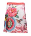 Mini skirt print floral 101 idées 384BRVRA