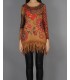 vestido tunica antelina 101 idées 279CMW ropa boho chic online