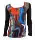 t-shirts tops blouses winter brand 101 idees 8401 spanish style